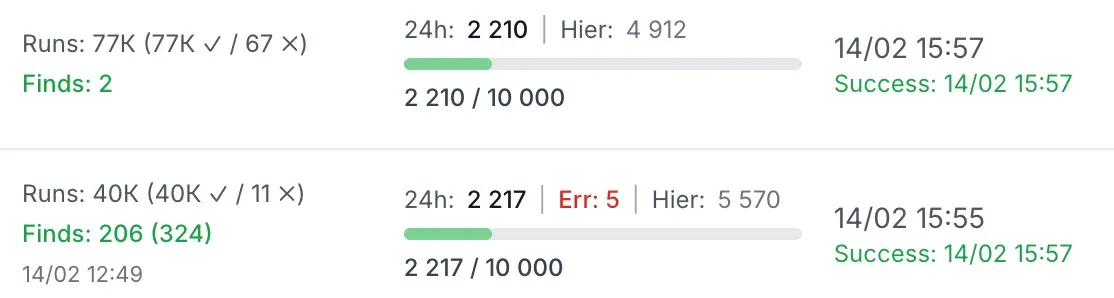 Exemple de limitation Apps Script