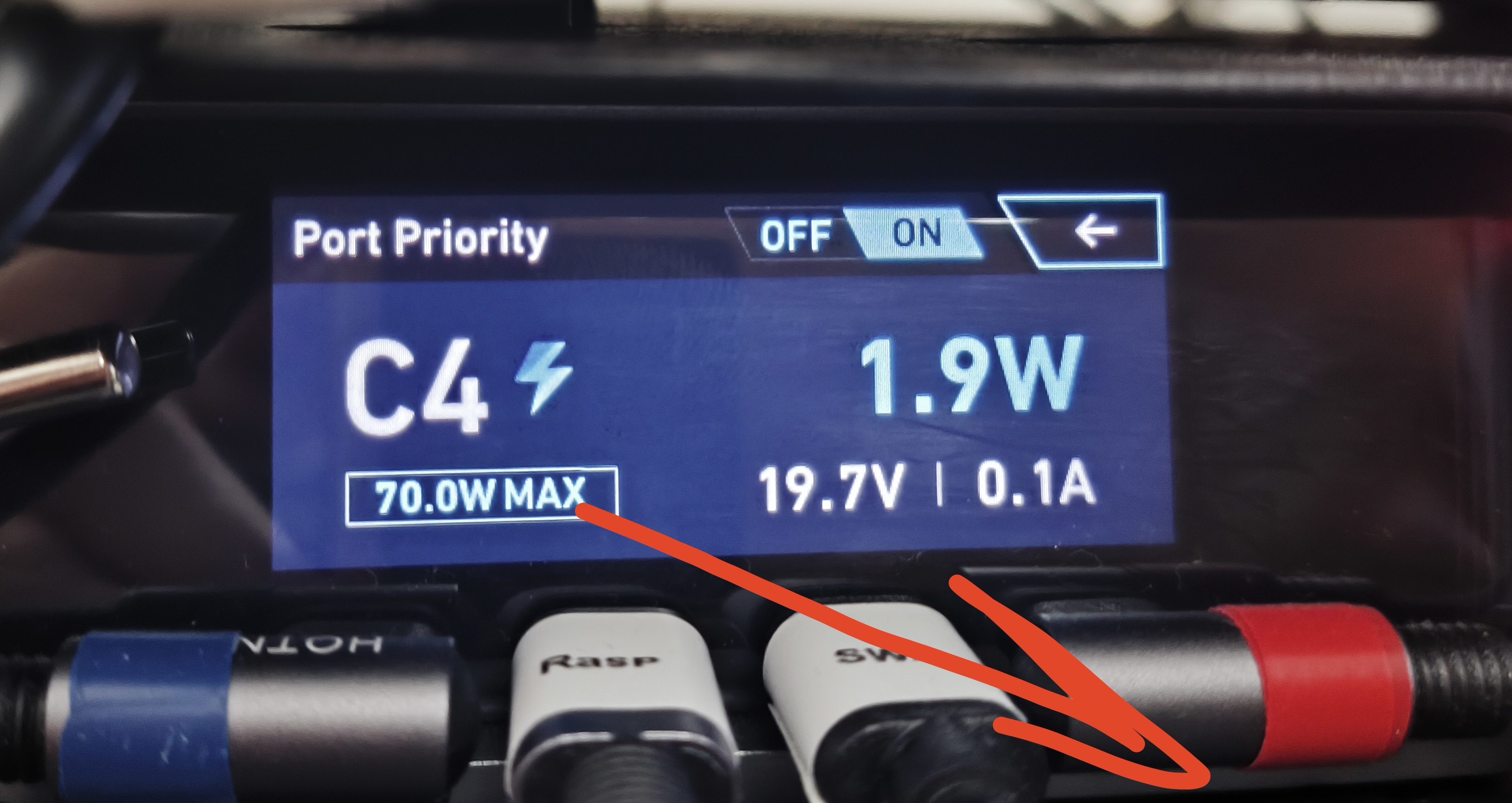 Configuration Anker pour C4 USB-C